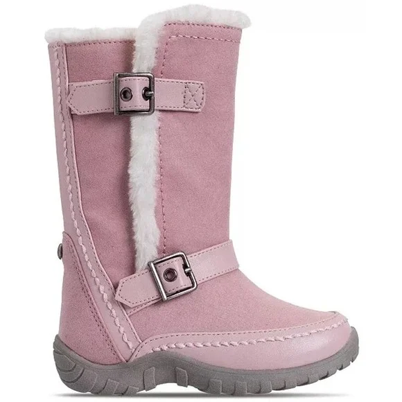 NINE WEST Toddler Girls' Naydine Winter Boots - Size 4 - Picture 2 of 6